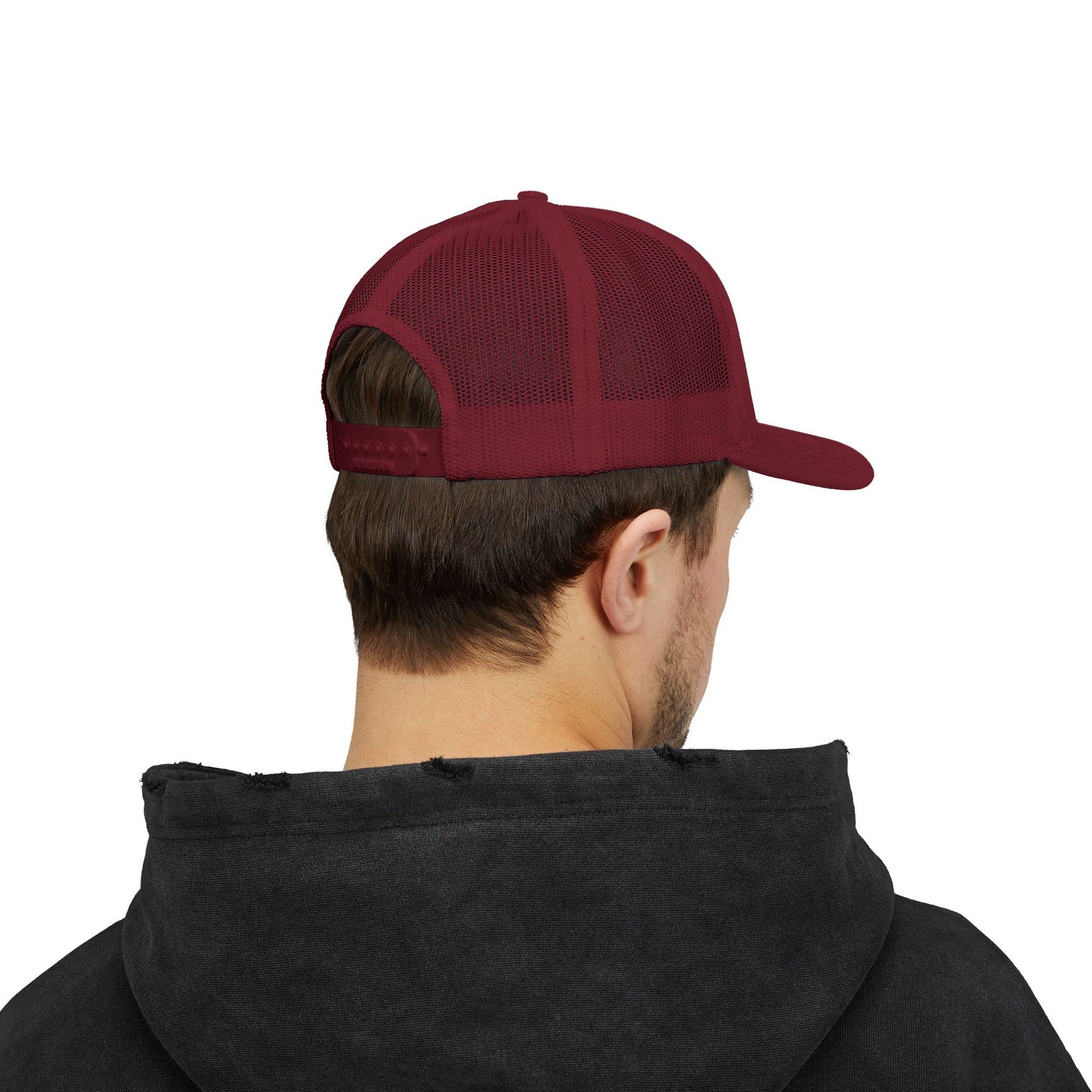 The Funtie Trucker Cap — Retro Embroidered Snapback Hat