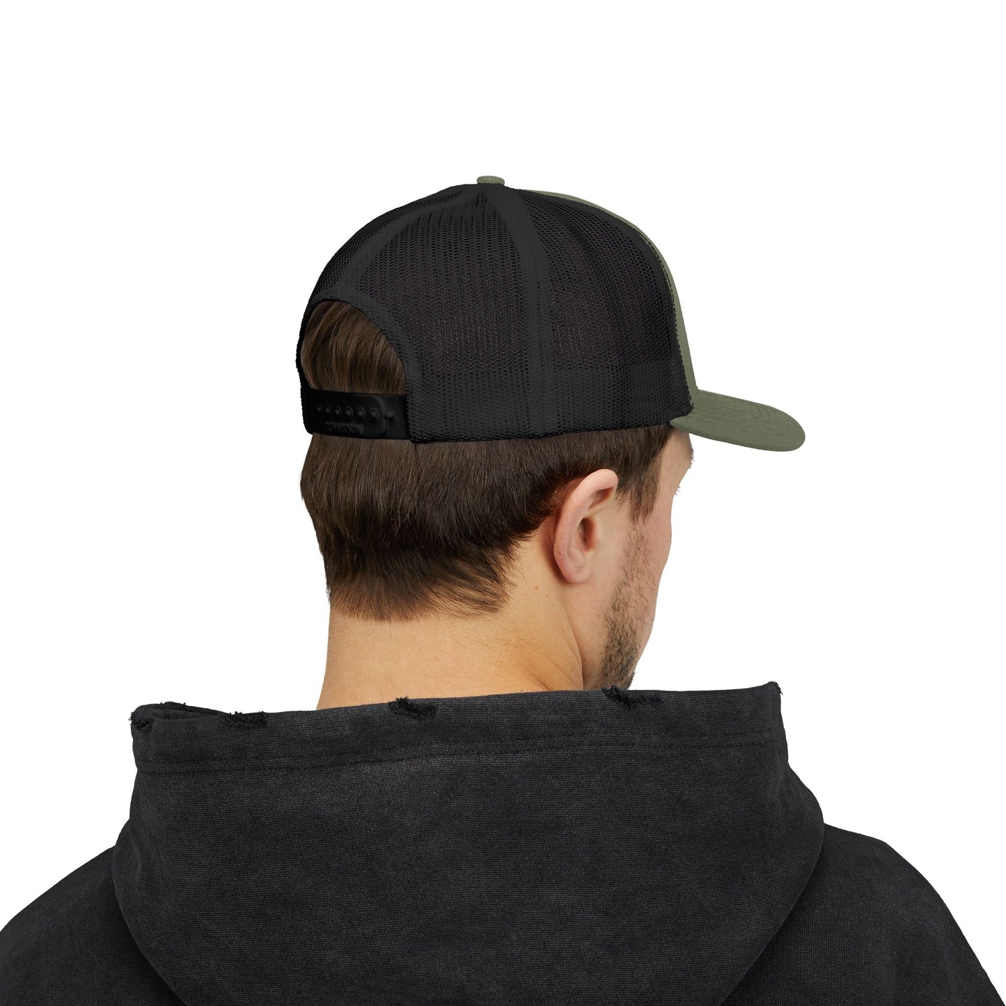 The Funtie Trucker Cap — Retro Embroidered Snapback Hat