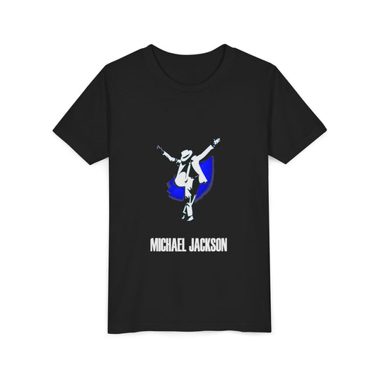 Iconic Pop Star Silhouette with 'MICHAEL JACKSON' Youth Size