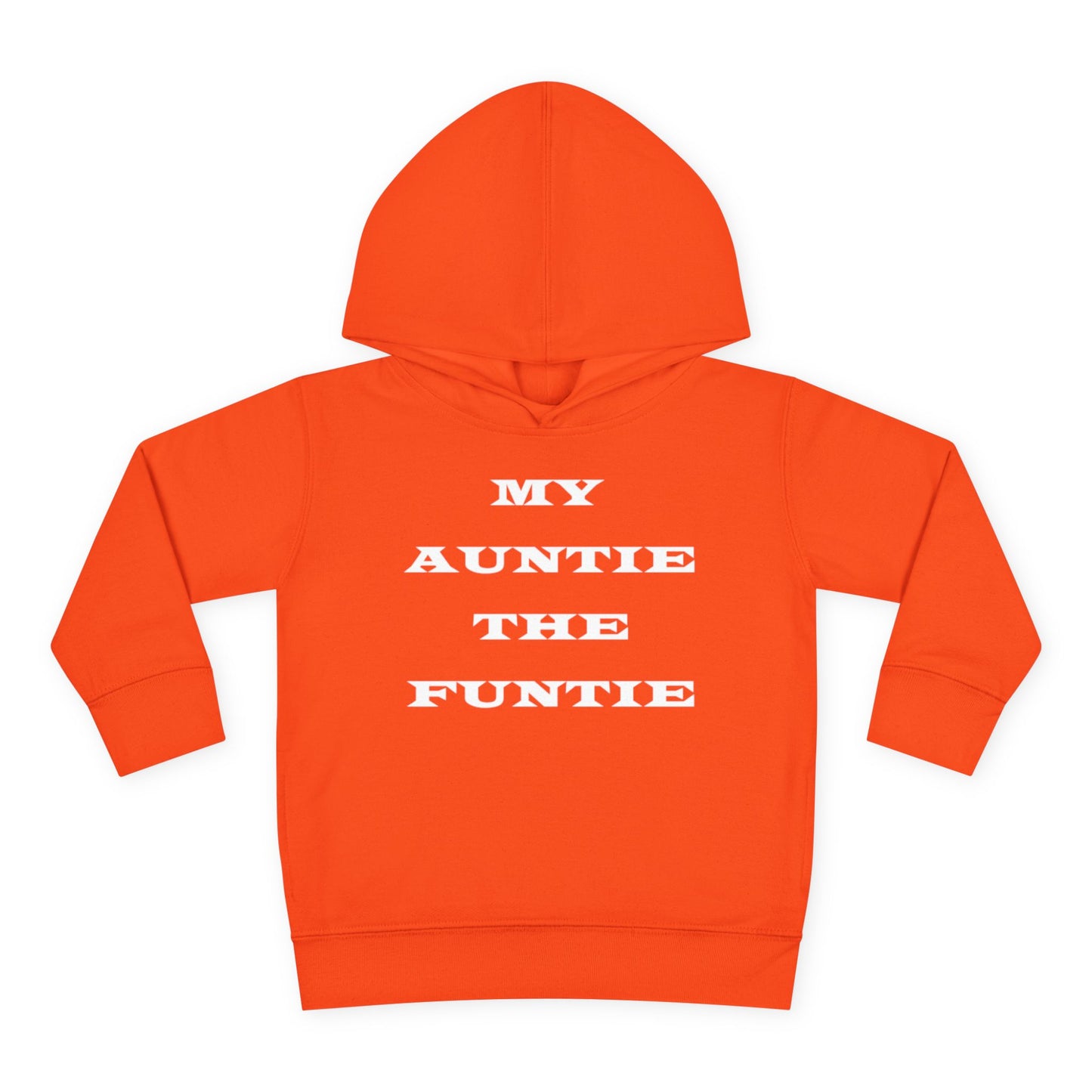 Toddler Hoodie — "My Auntie the Funtie" Cute Kids Pullover