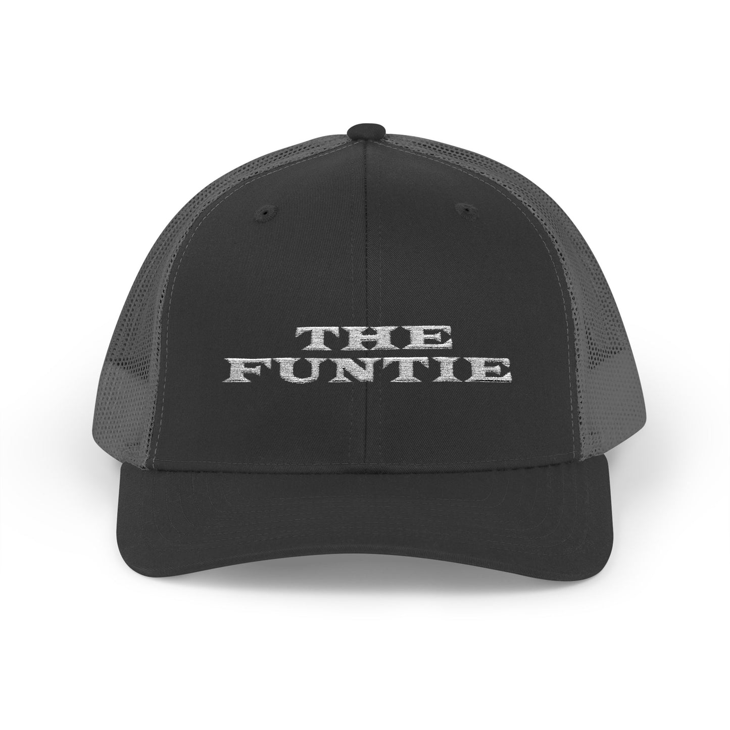 The Funtie Trucker Cap — Retro Embroidered Snapback Hat