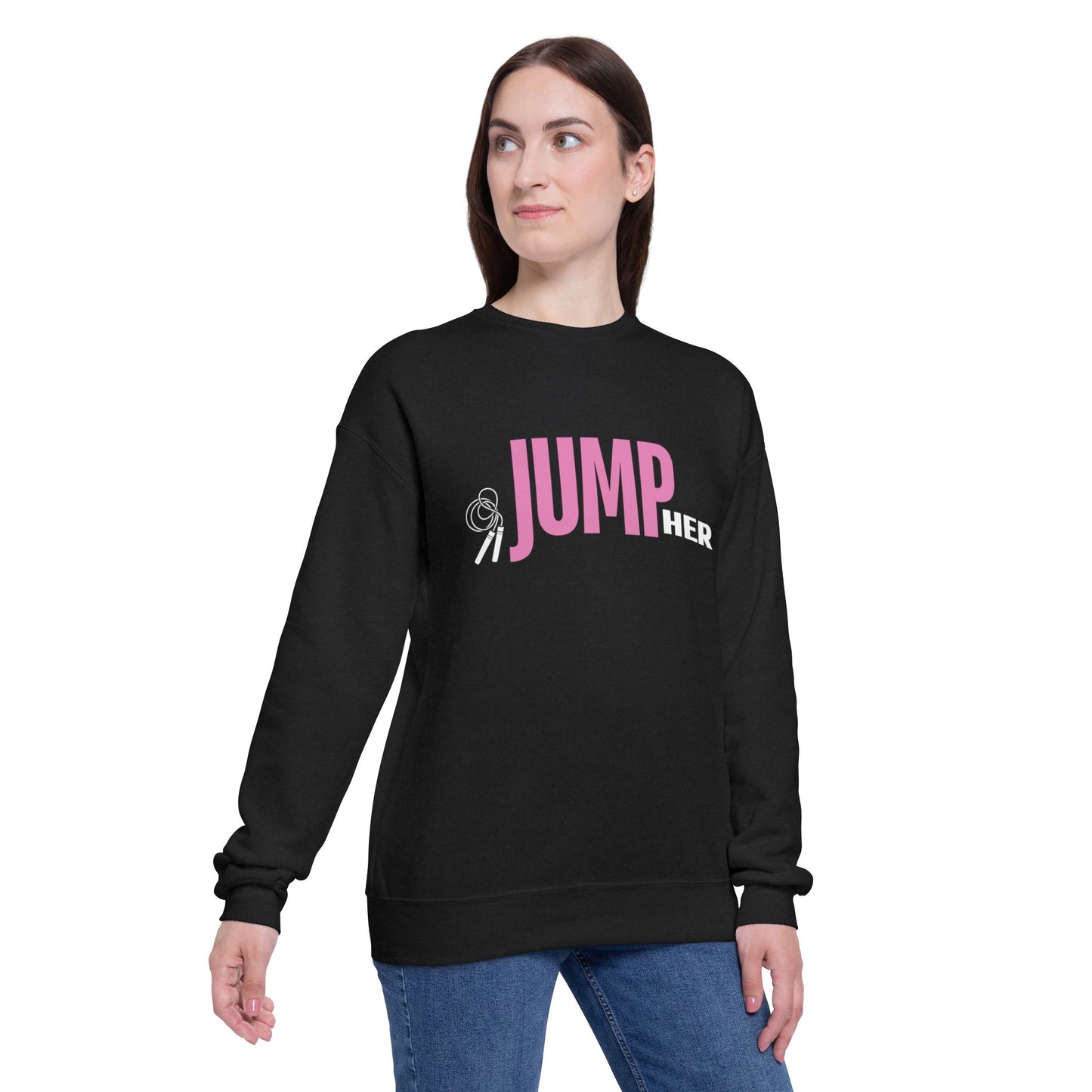 JumpHER Unisex Drop Shoulder Sweatshirt