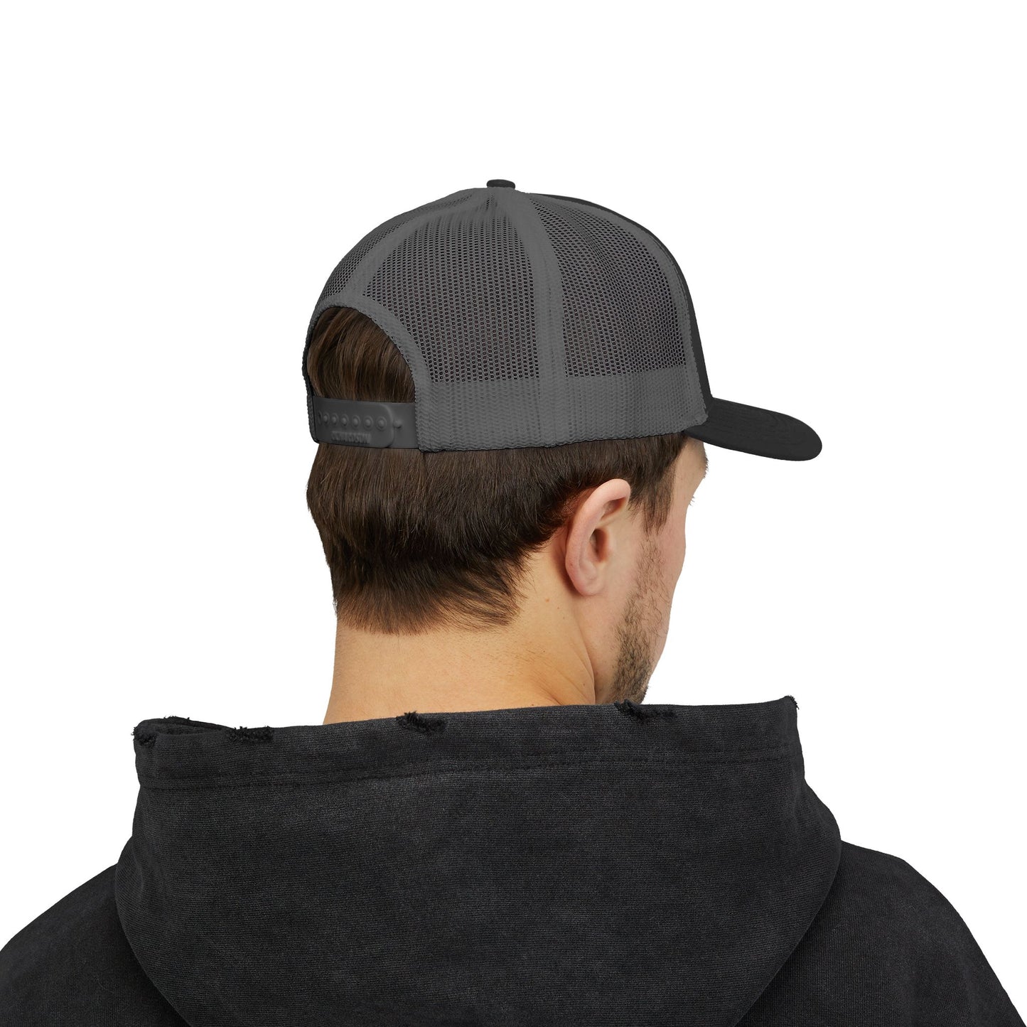 The Funtie Trucker Cap — Retro Embroidered Snapback Hat