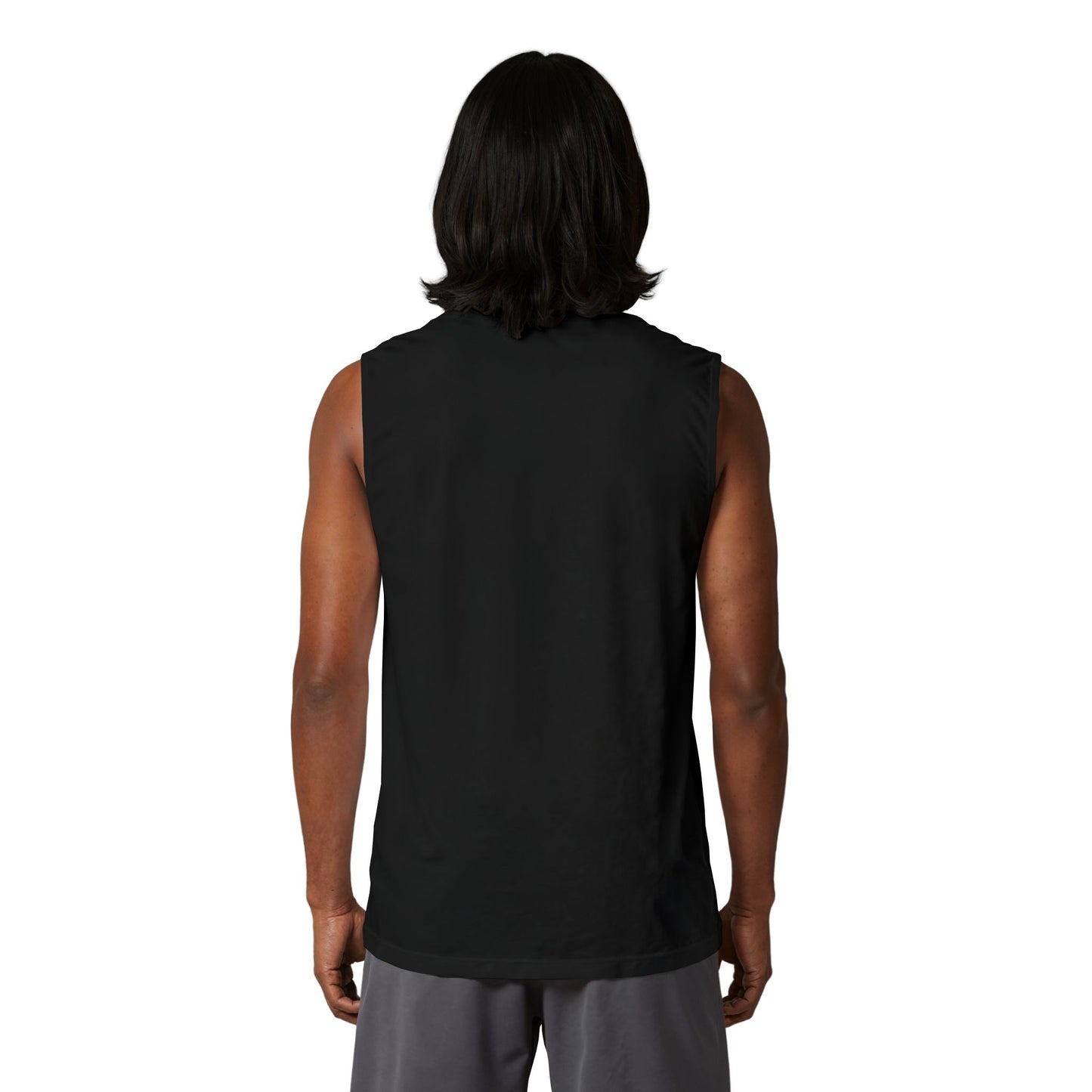 R&B Tour Poster Muscle Tank — Vintage Black & White Music Tee