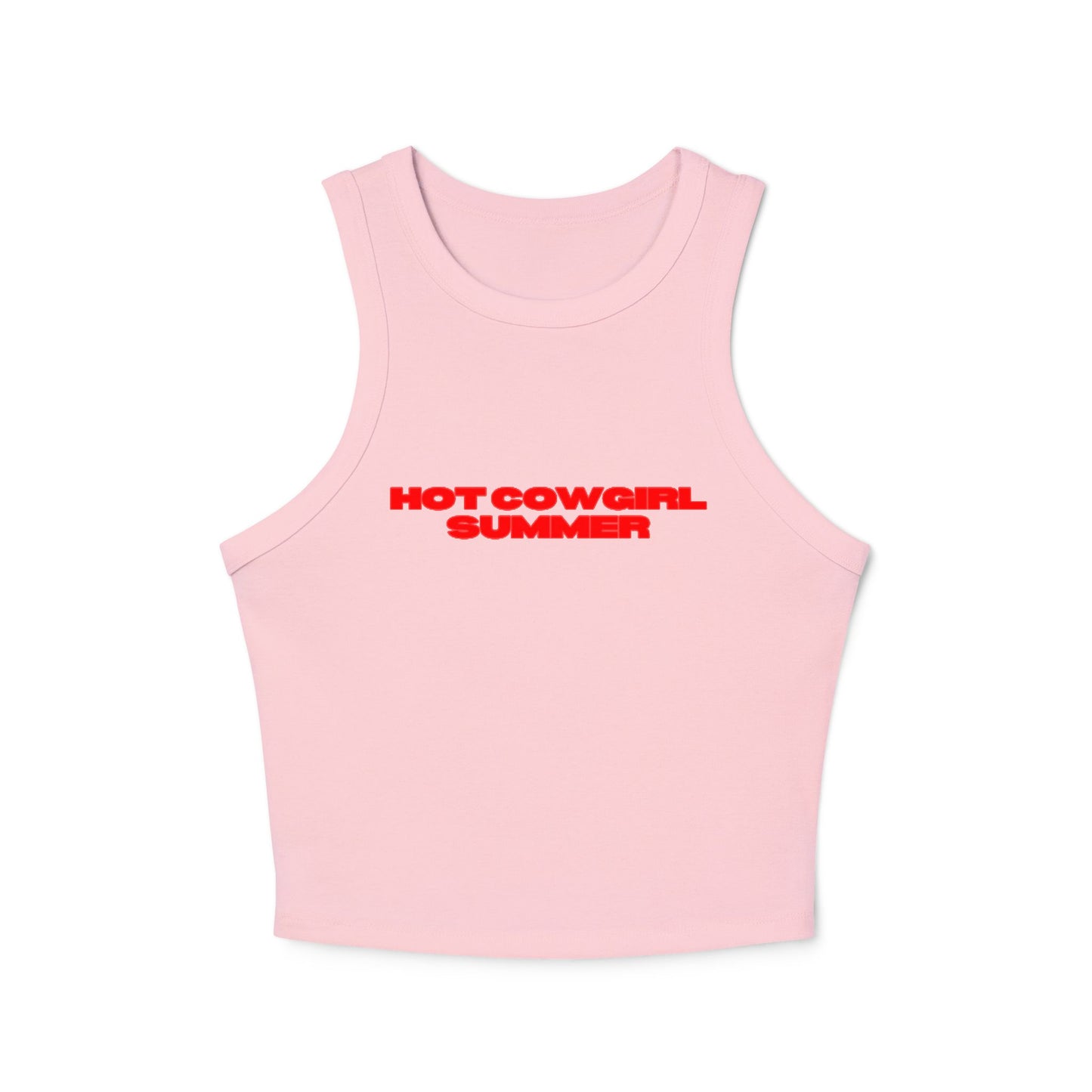Hot Cowgirl Summer - Women's Micro Rib Racer Tank Top