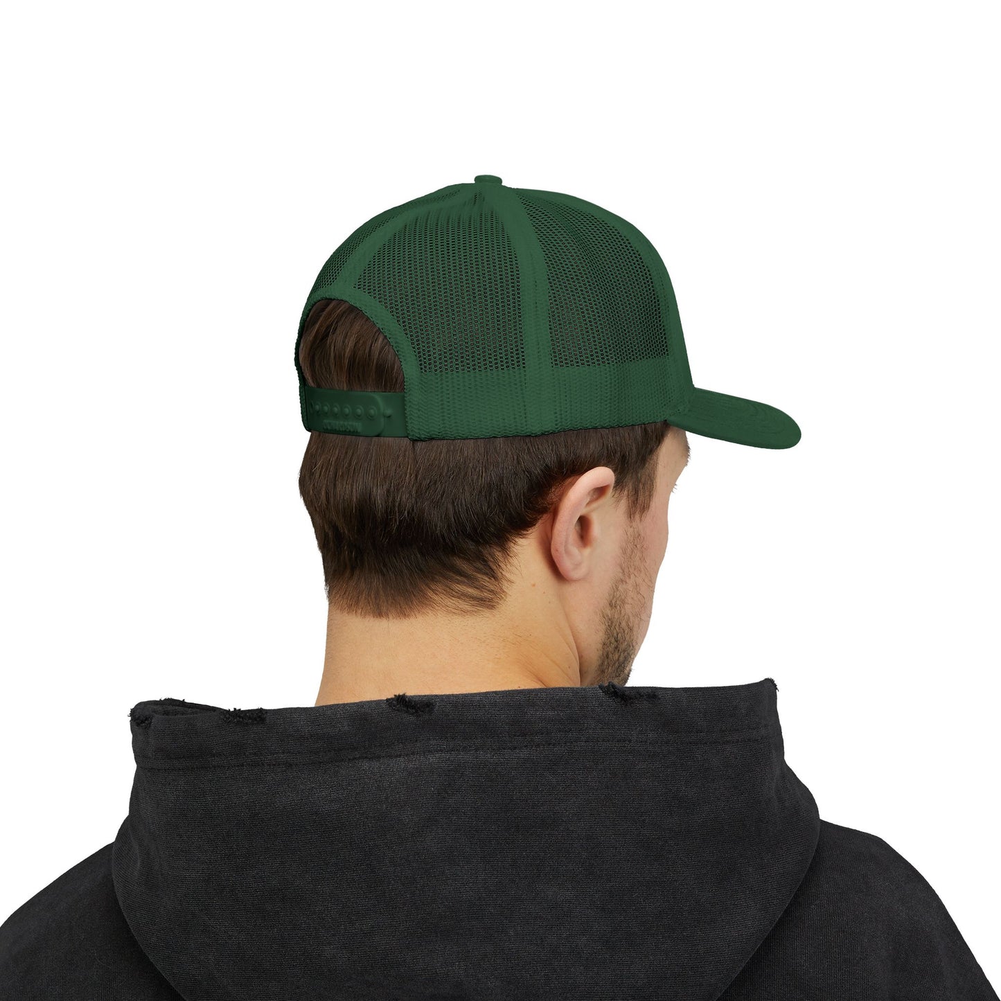 The Funtie Trucker Cap — Retro Embroidered Snapback Hat