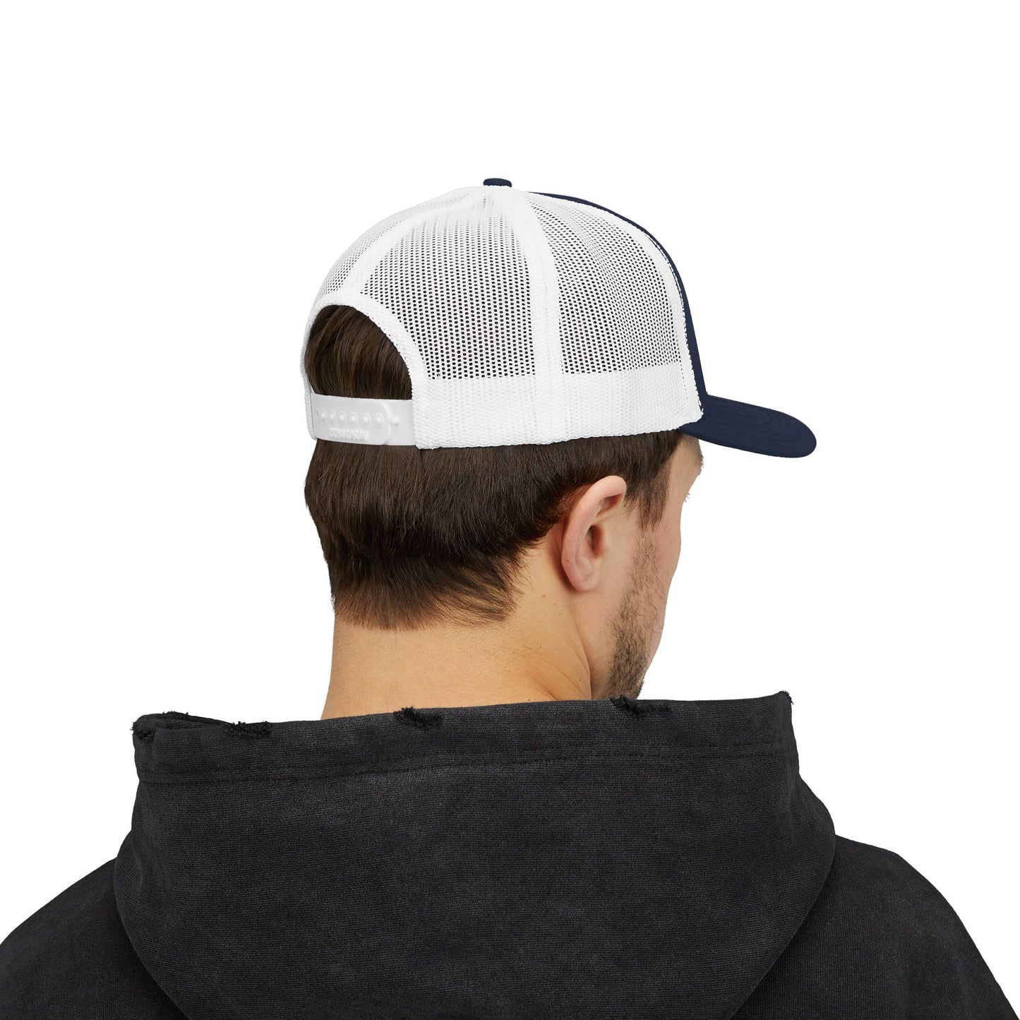 The Funtie Trucker Cap — Retro Embroidered Snapback Hat