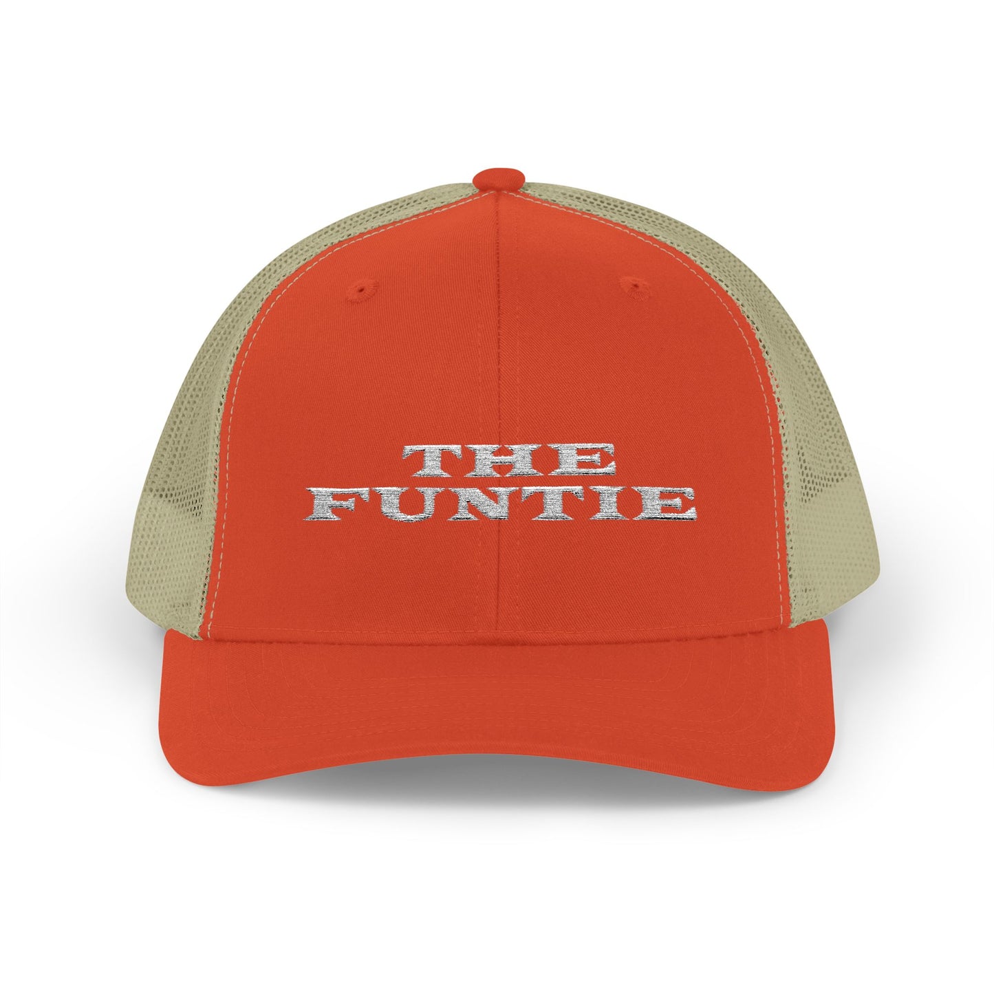 The Funtie Trucker Cap — Retro Embroidered Snapback Hat