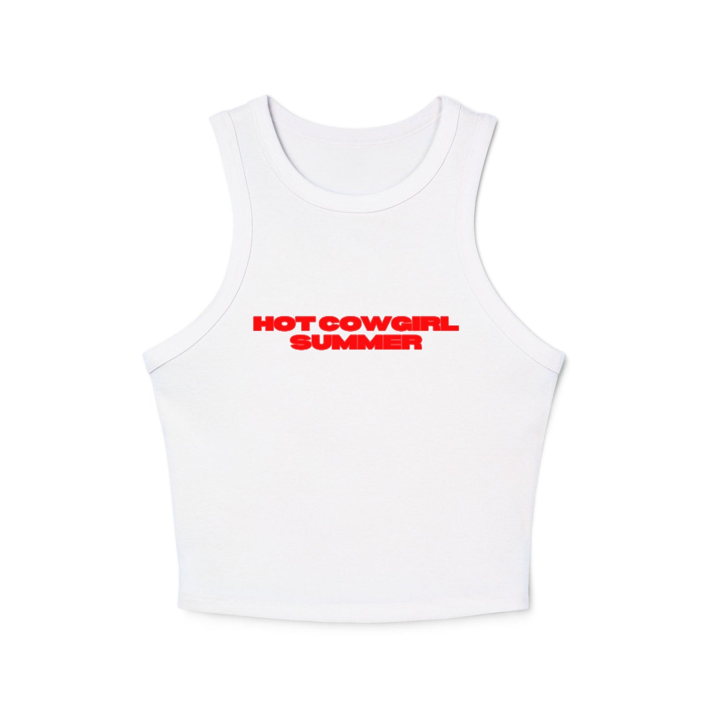 Hot Cowgirl Summer - Women's Micro Rib Racer Tank Top