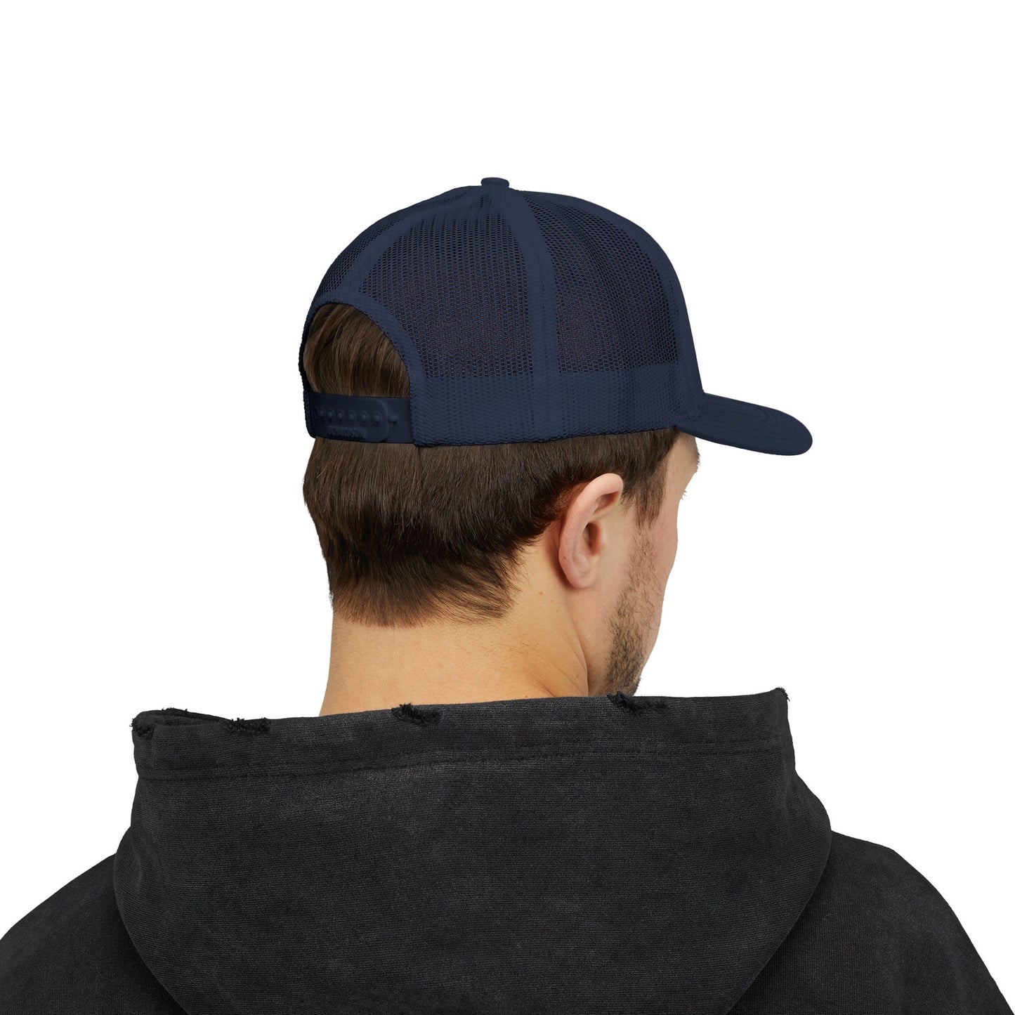 The Funtie Trucker Cap — Retro Embroidered Snapback Hat