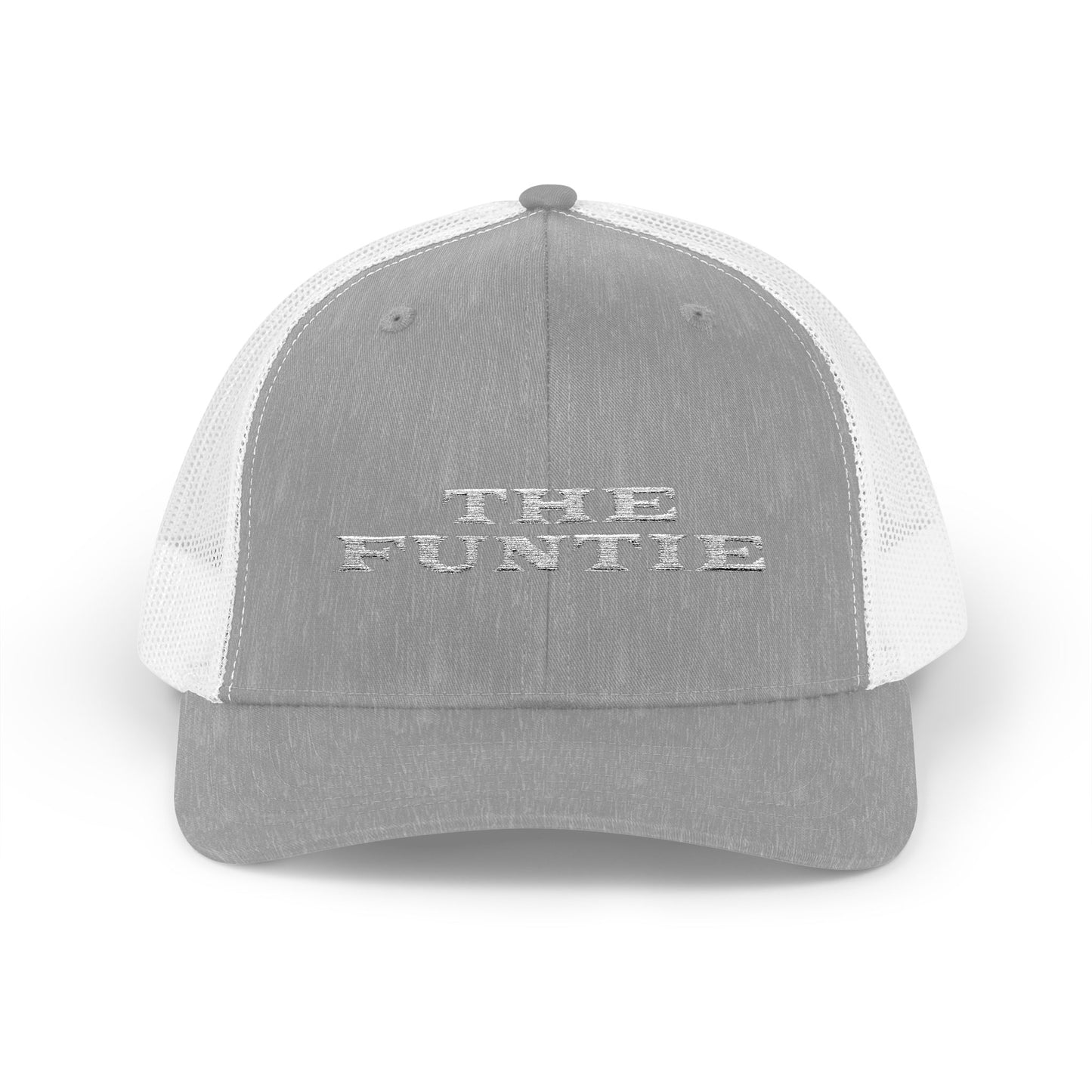 The Funtie Trucker Cap — Retro Embroidered Snapback Hat