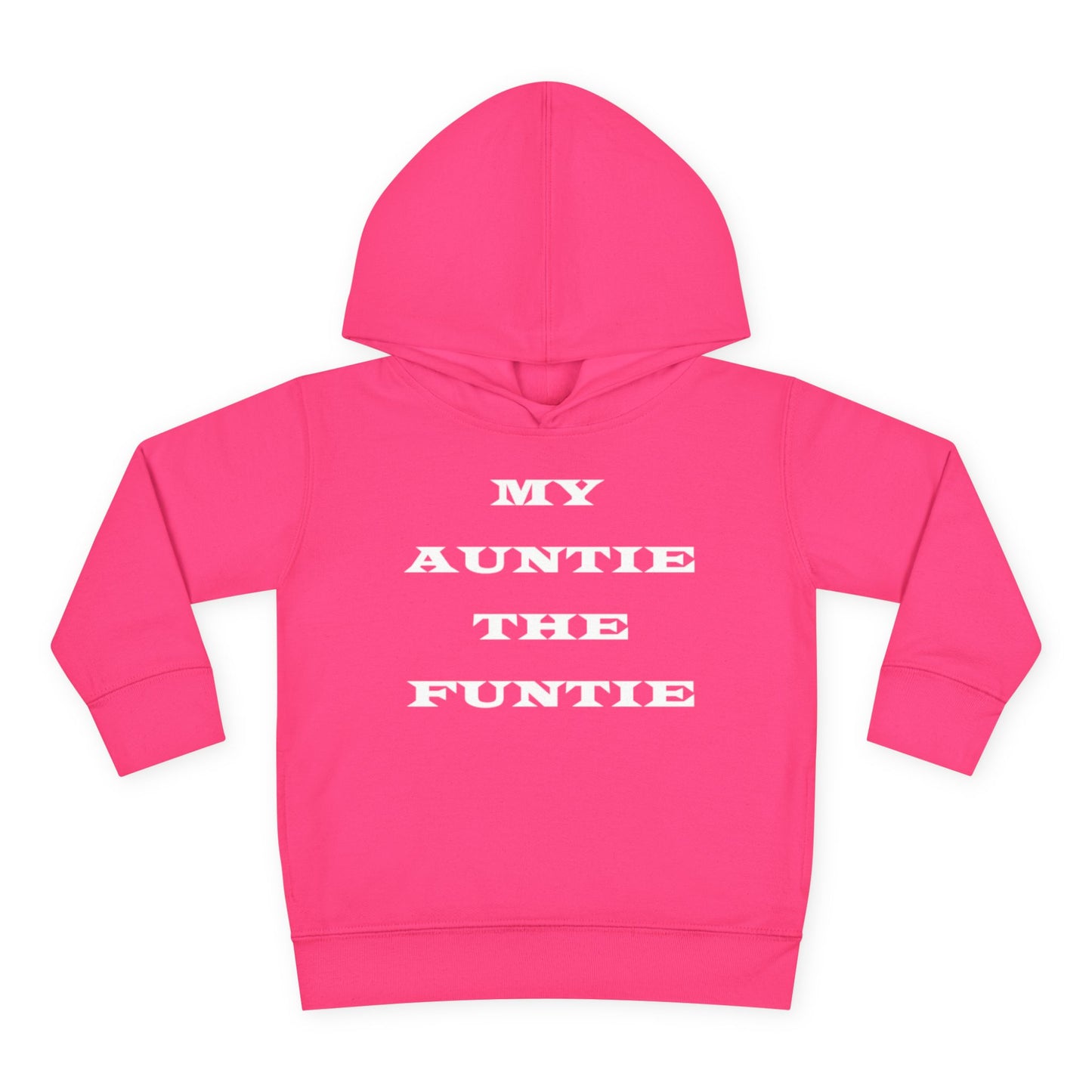 Toddler Hoodie — "My Auntie the Funtie" Cute Kids Pullover