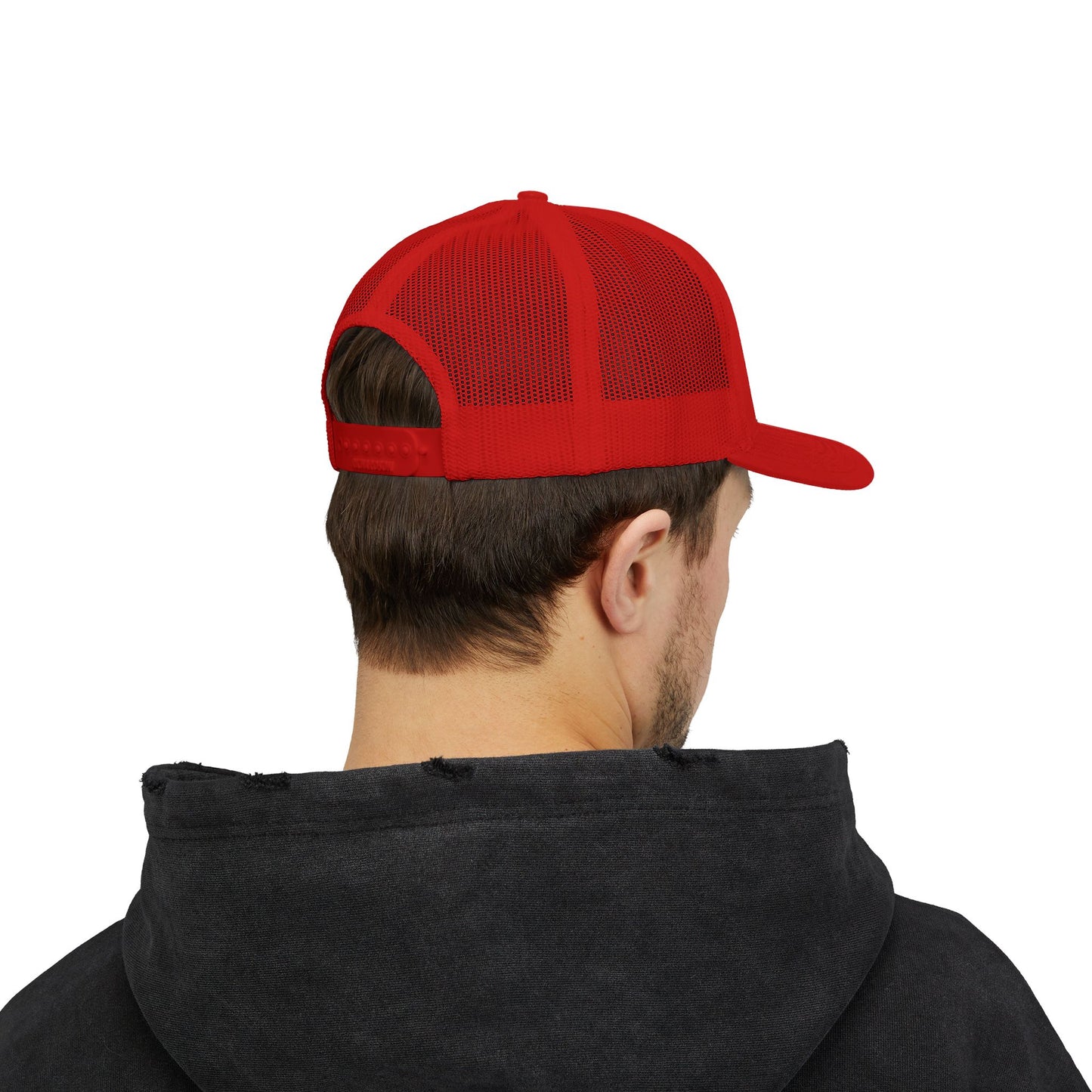 The Funtie Trucker Cap — Retro Embroidered Snapback Hat