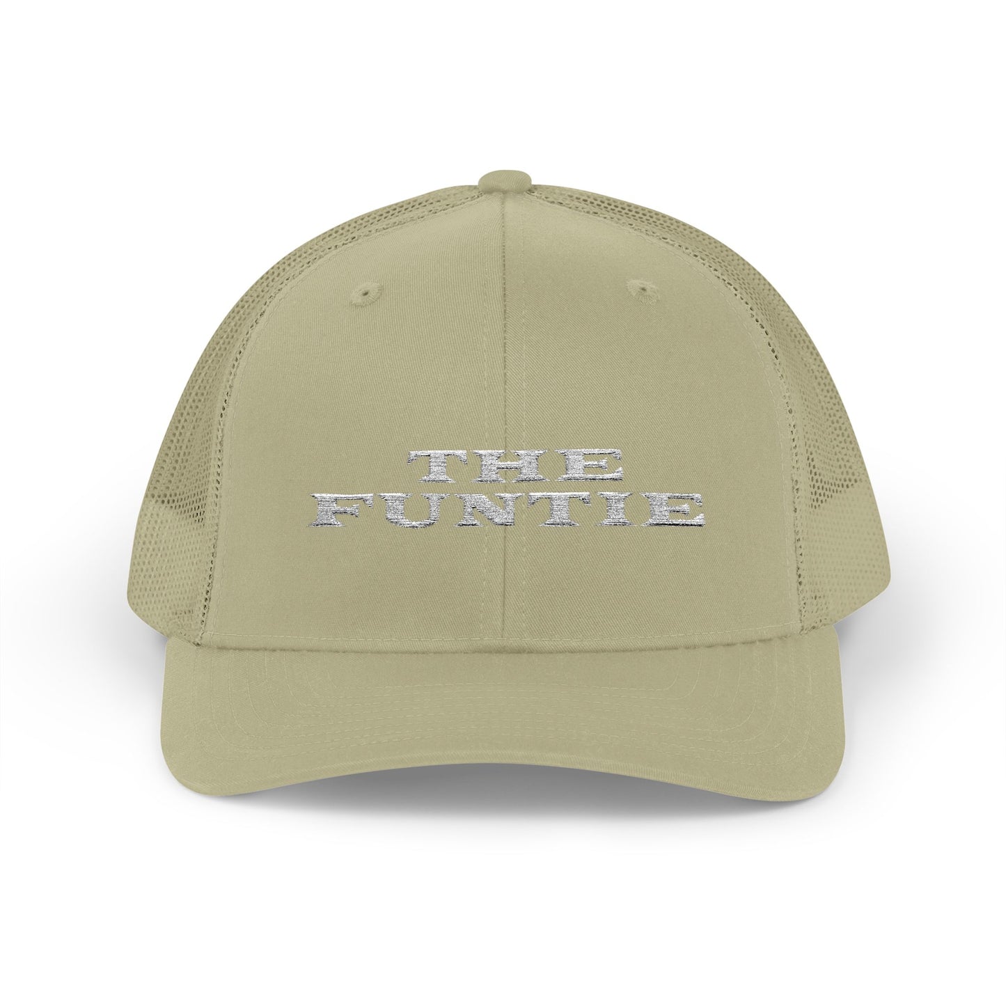 The Funtie Trucker Cap — Retro Embroidered Snapback Hat