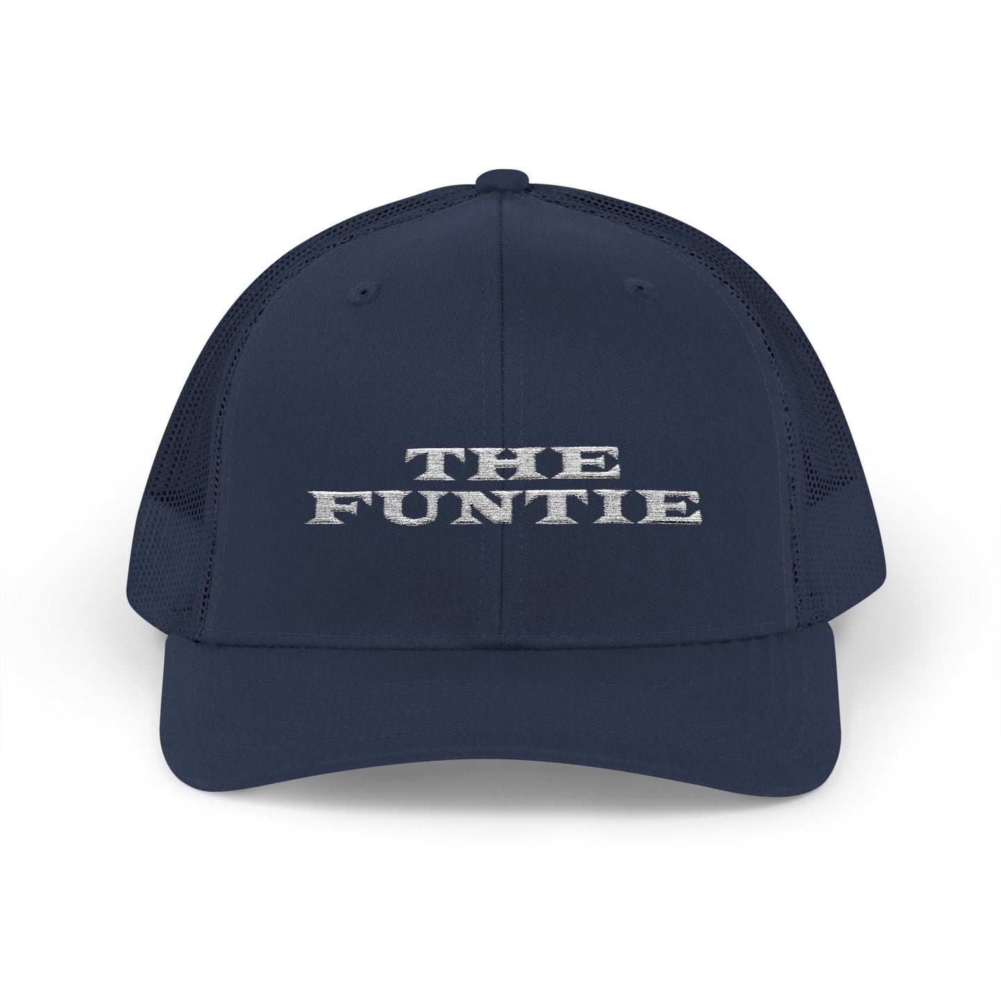 The Funtie Trucker Cap — Retro Embroidered Snapback Hat