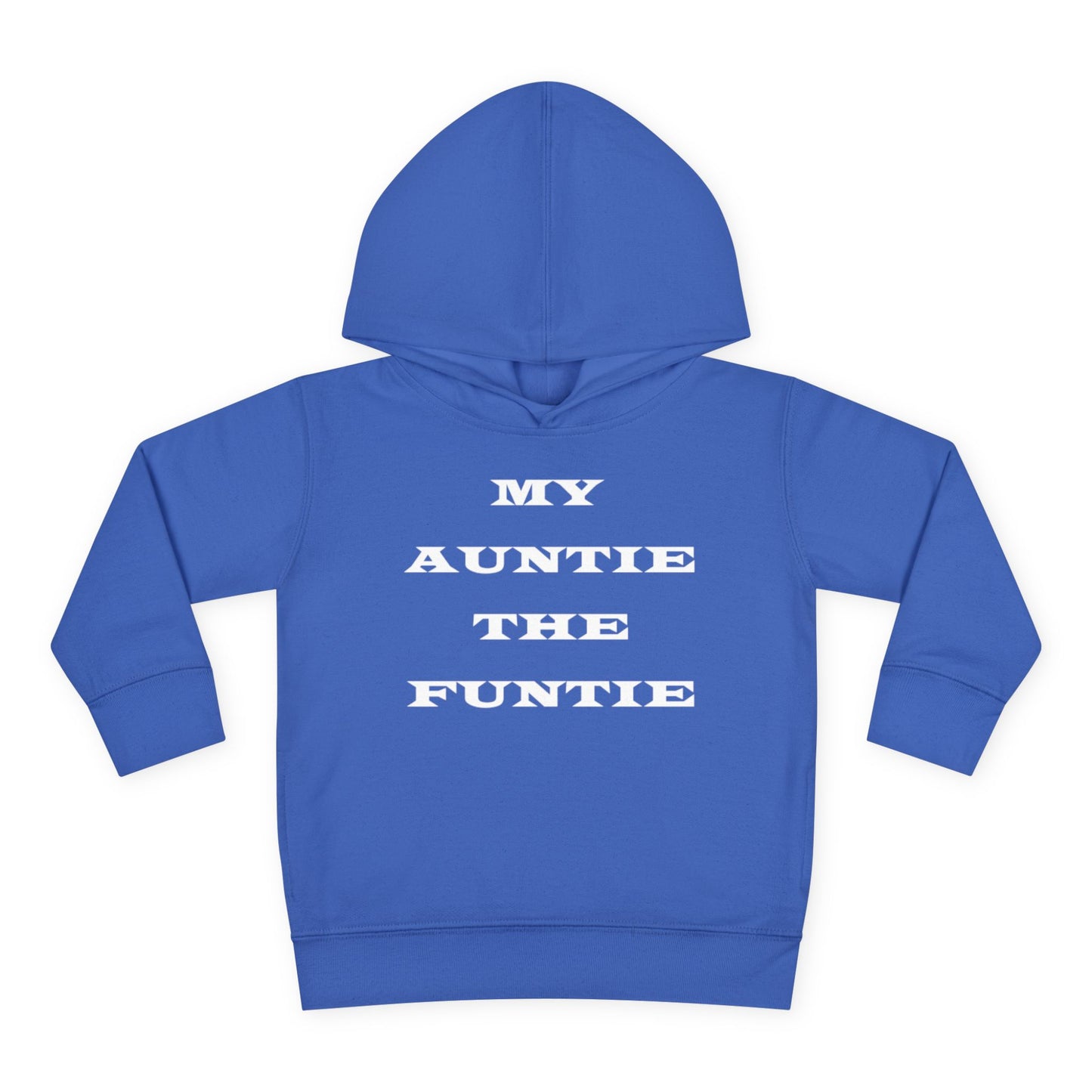 Toddler Hoodie — "My Auntie the Funtie" Cute Kids Pullover