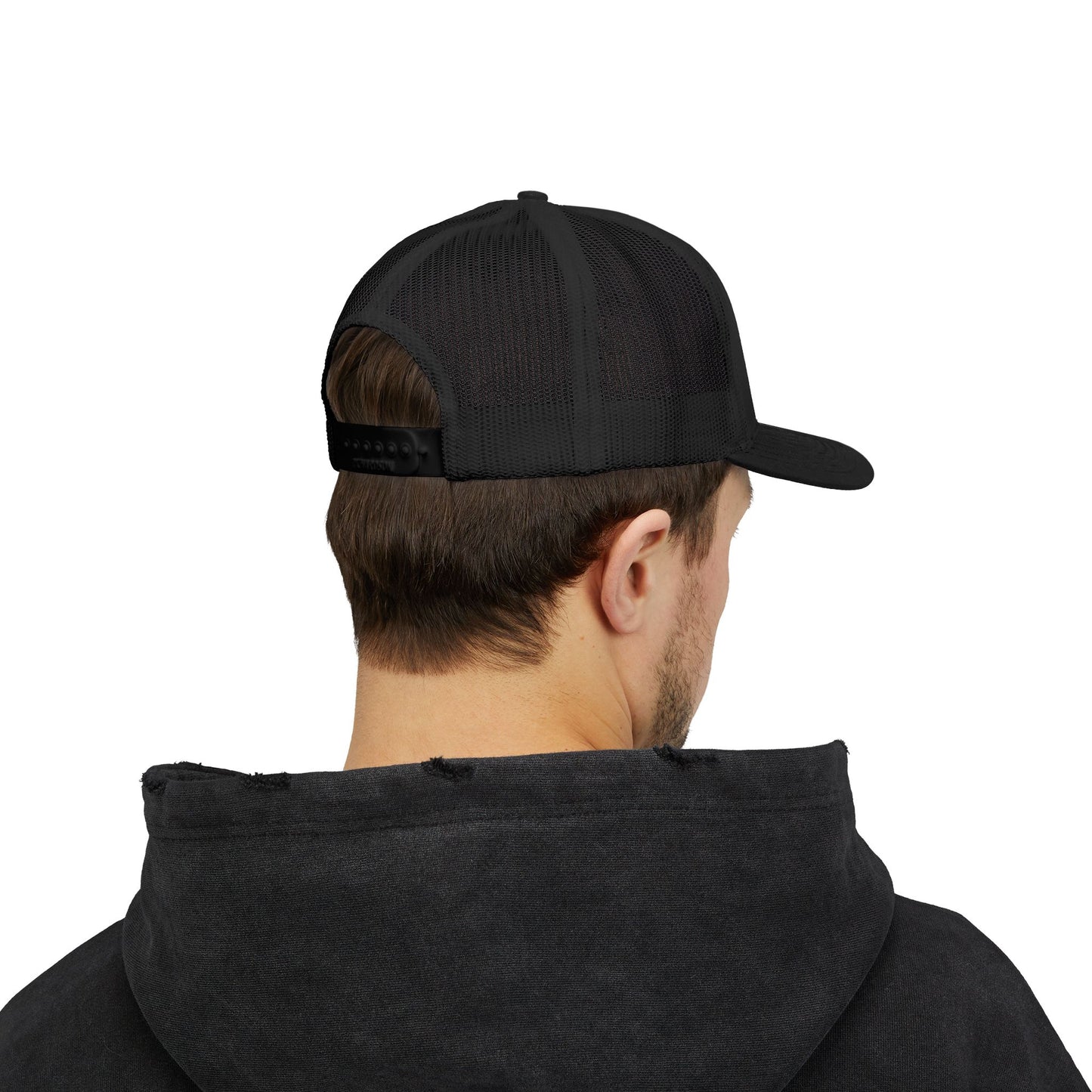 The Funtie Trucker Cap — Retro Embroidered Snapback Hat