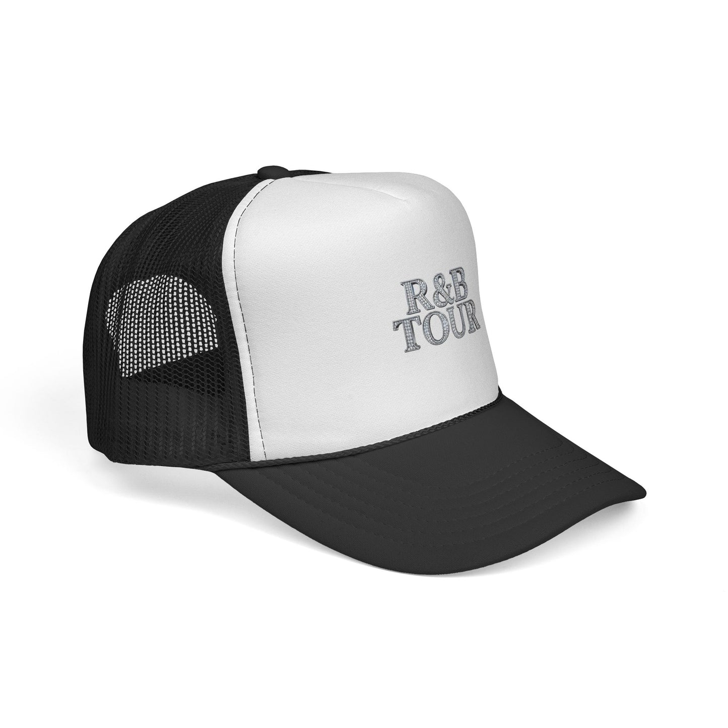 R&B Tour Trucker Hat — Vintage Embroidered Music Cap