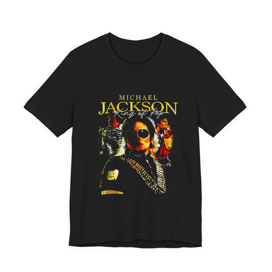 Michael Jackson Tribute Tee — King of Pop Graphic T-Shirt