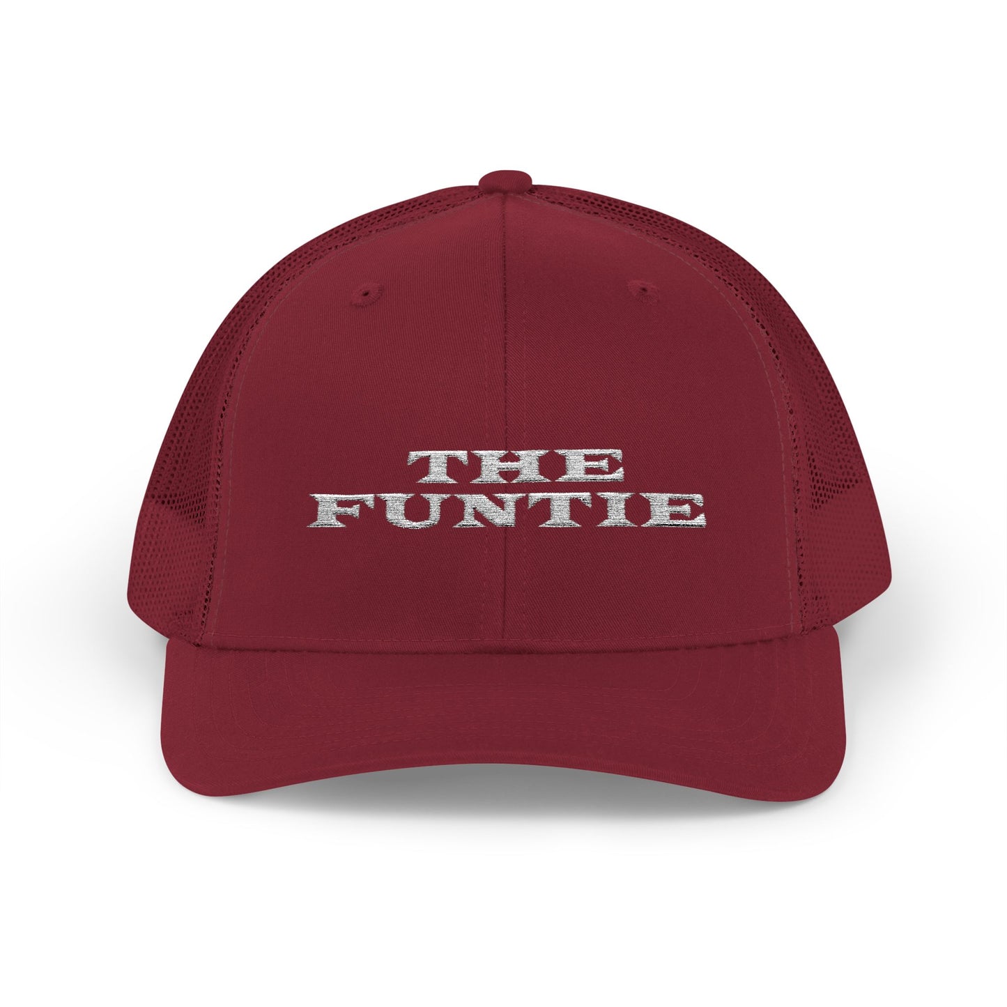 The Funtie Trucker Cap — Retro Embroidered Snapback Hat