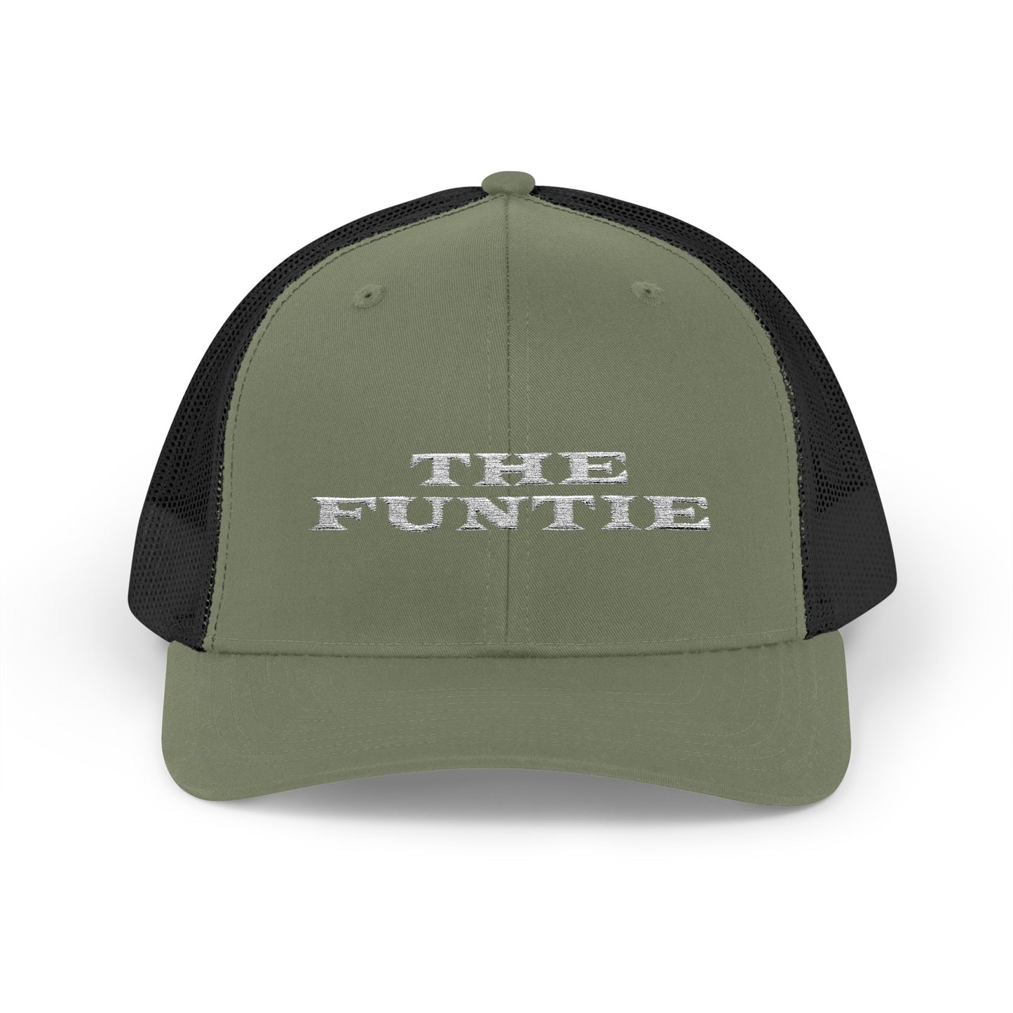 The Funtie Trucker Cap — Retro Embroidered Snapback Hat
